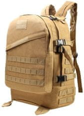 Camerazar Vojenský batoh Tactical Tourist XL SURVIVAL, Polyester 600d, 45 litrů, 51x38x18 cm