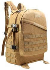 Camerazar Vojenský batoh Tactical Tourist XL SURVIVAL, Polyester 600d, 45 litrů, 51x38x18 cm