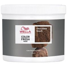 Wella Color Fresh Chocolate - Barvicí maska na vlasy, čokoláda 500ml, osvěžuje a zintenzivňuje barvu