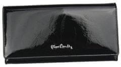 Pierre Cardin Luxusní dámská kožená peněženka s lístky Gasparo, černá