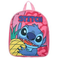 SETINO Dětský veselý batůžek s motivem, Stitch růžový
