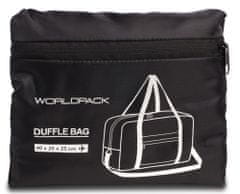 FABRIZIO Příruční taška Folding Travel Bag 40x25x20 Black