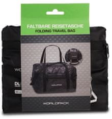 FABRIZIO Příruční taška Folding Travel Bag 40x25x20 Black