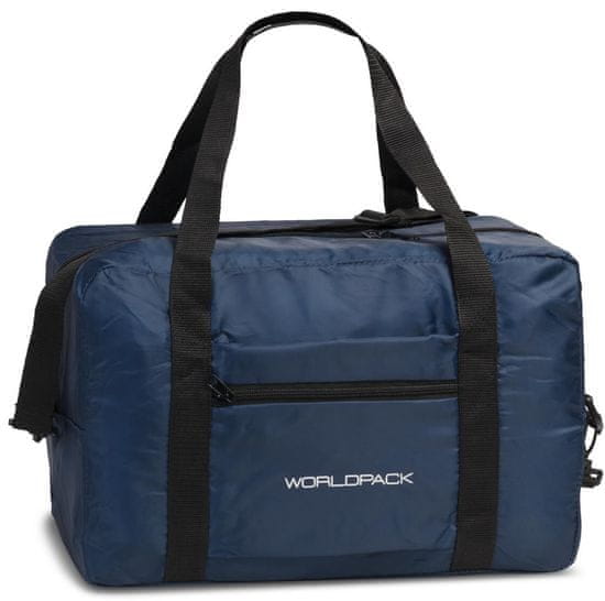 FABRIZIO Příruční taška Folding Travel Bag 40x25x20 Navy Blue