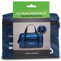 FABRIZIO Příruční taška Folding Travel Bag 40x25x20 Navy Blue