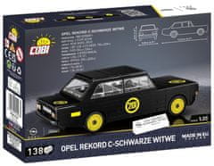 Cobi COBI 24597 Opel Rekord C Schwartze Witwe, 1:35, 138 k