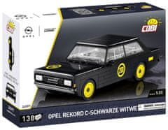 Cobi COBI 24597 Opel Rekord C Schwartze Witwe, 1:35, 138 k
