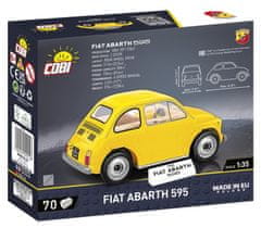 Cobi COBI 24514 Fiat Abarth 595, 1:35, 70 k