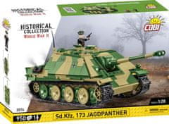 Cobi COBI 2574 II WW Jagdpanther Sd. Kfz. 173, 1:28, 970 k, 1 f