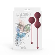 Lola Games Vaginal balls set Love Story Carmen Wine Red
