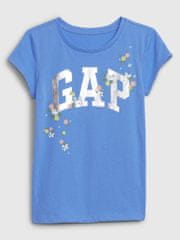 Gap Dětské tričko s metalickým logem XS