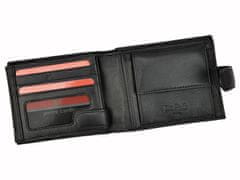 Pierre Cardin Pánská kožená peněženka Pierre Cardin Andriben, černá