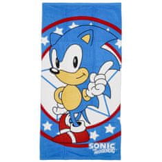 SETINO Hravý dětský ručník Sonic X, modrá