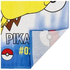 SETINO Hravý dětský ručník Pikachu, modrá