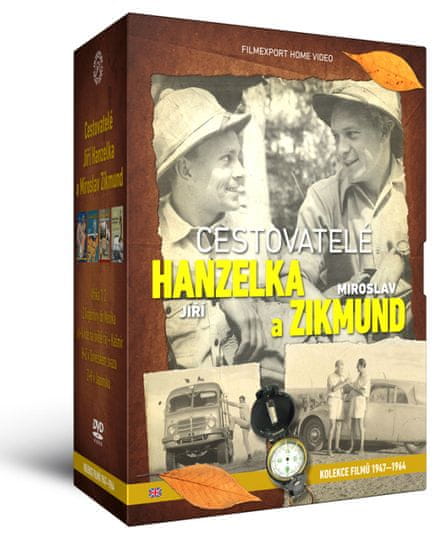 Cestovatelé Hanzelka a Zikmund (9DVD)