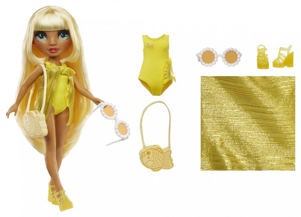 Levně Rainbow High Fashion panenka v plavkách Sunny Madison