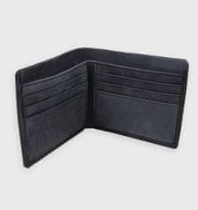 Carhartt Carhartt Saddle Leather Bifold - Černý Štíhlý Pánský Kůžený Peněženka