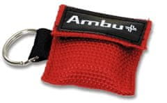Ambu Ratna maska CPR Ambu LifeKey v klíčenkovém řetízku - červená