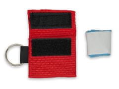 Ambu Ratna maska CPR Ambu LifeKey v klíčenkovém řetízku - červená