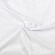Brotex Jersey prostěradlo bílé, 80x200 cm