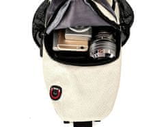 Camerazar Multifunkční Unisex Batoh Outdoor, Černý, Syntetická Oxfordská Tkanina, 70-130 cm