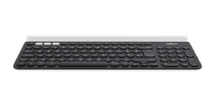 Logitech Logitech K780 Multi-Device Wireless Keyboard - (Qwertz DE) - černá / bílá