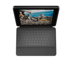 Logitech Logitech Rugged Folio pouzdro s klávesnicí pro Apple iPad (7. 8. 9. Gen) (Qwertz DE)