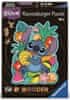 120007586 Dřevěné puzzle Disney: Stitch 150 dílků