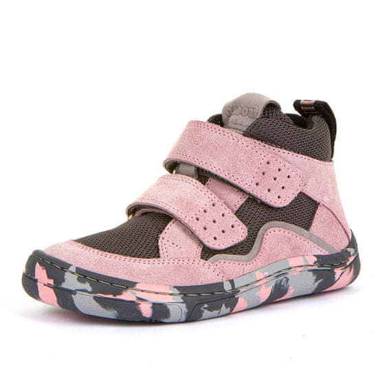 Froddo Dívčí kožená kotníková obuv G3110224-7A růžová