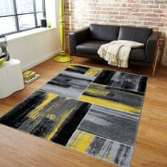 Ayyildiz Kusový koberec Hawaii Lima 1350 80x150cm žlutý
