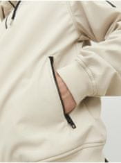 Jack&Jones Béžová pánská softshellová bunda Jack & Jones Basic S
