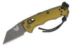 Benchmade 290BK-2 FULL IMMUNITY Woodland Green menší kapesní nůž 6,3 cm, černá, zelená, hliník