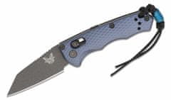 Benchmade 2900BK AUTO IMMUNITY Crater Blue střední nůž 6,3 cm, černá, modrá, hliník