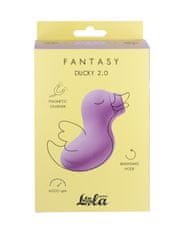 Lola Games Dobíjecí stimulátor klitorisu Fantasy Ducky 2.0 Lavender