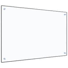 Vidaxl Kuchyňský panel průhledný 90 x 60 cm tvrzené sklo