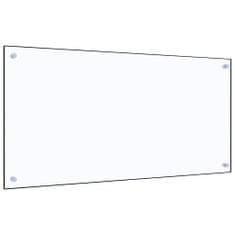 Vidaxl Kuchyňský panel průhledný 100 x 50 cm tvrzené sklo