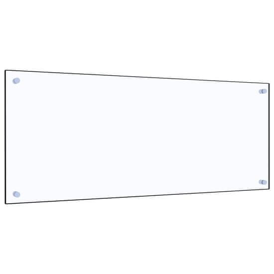 Vidaxl Kuchyňský panel průhledný 100 x 40 cm tvrzené sklo
