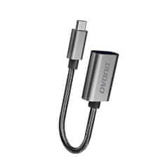 DUDAO Dudao adaptér OTG kabel z USB 2.0 na micro USB šedý (L15M)