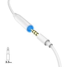 DUDAO Dudao audio adaptér adaptér pro sluchátka z Lightning na 3,5 mm mini jack bílý (L16i white)