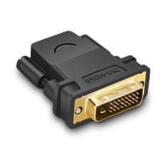 Ugreen Ugreen HDMI (samice) - DVI 24+1 (samec) adaptér FHD 60 Hz černý (20124)