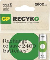 GP Batteries GP Nabíjecí bat. ReCyko 2600 AA (HR6) - 2ks