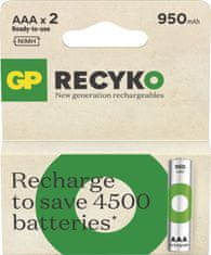 GP GP Nabíjecí bat.ReCyko 950 AAA (HR03)-2ks