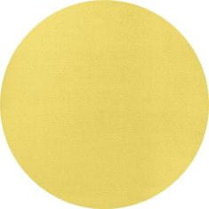 Hanse Home Kusový koberec Fancy 103002 Gelb - žlutý kruh 133x133 (průměr) kruh