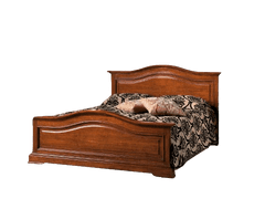 Amoletto Import Masivní stylová dvoulůžková postel