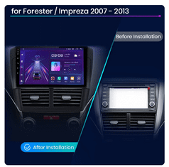 2din Autorádio Subaru Impreza Forester 2007 - 2013 Android s GPS navigací, WIFI, USB, Bluetooth, Android rádio Subaru Forester a Impreza 2007 - 2013