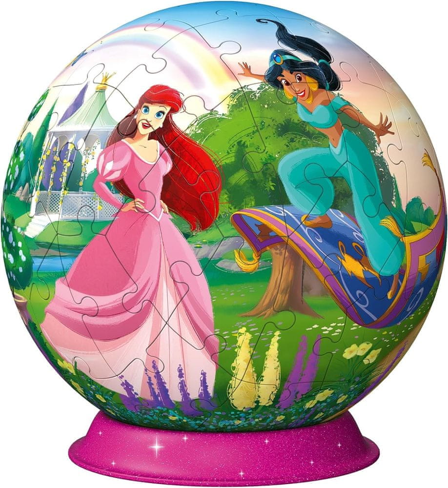 Levně Ravensburger 3D Puzzleball Disney Princezny 73 dílků
