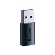 BASEUS Baseus Ingenuity Series Mini adaptér USB 3.1 OTG na USB-C modrý (ZJJQ000103)