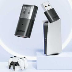 Ugreen Adaptér Ugreen bluetooth vysílač pro sluchátka Playstation / Nintendo Switch černý (CM408)