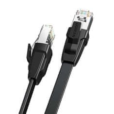 Ugreen Ugreen LAN Ethernet Cat.8 U/FTP plochý kabel 2m černý (NW134)