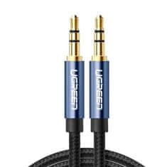 Ugreen Ugreen AUX audio kabel 3,5 mm přímý minijack 2m modrý (AV112)